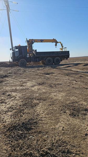 Услуги манипулятора-самосвала