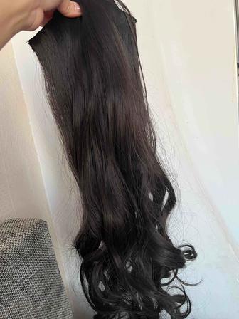 Волосы на заколках новый