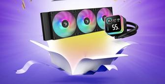 Продам новую мощную систему жидкостного охлаждения DeepCool LQ360!