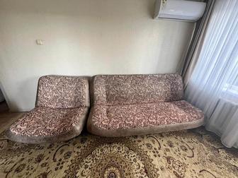 Продаю диван с креслой. дивантек в подарок