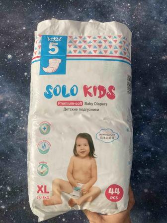 Подгузники Solo kids Premium XL, 44 шт