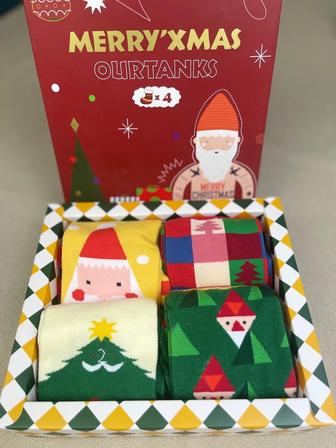 Новогодние носки подарочные