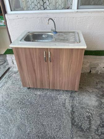 Шкаф с раковиной бу