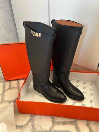 Сапоги hermes натуралка