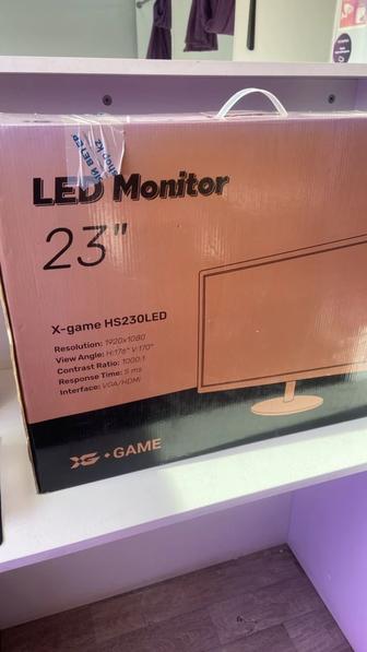 Монитор x- game hs230 LED