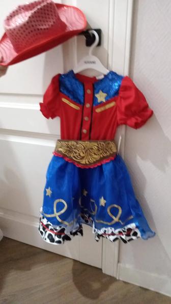 Платье новогоднее девочка ковбой