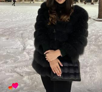 Натуральная шуба из песца