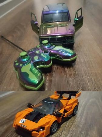 Продам машинка на пульте управления и лего
