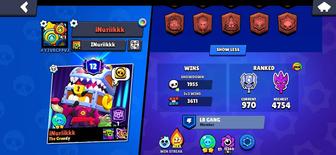 Продам аккаунт в бравл старс