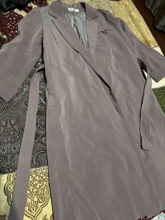 Пиджак пальто женское длинное