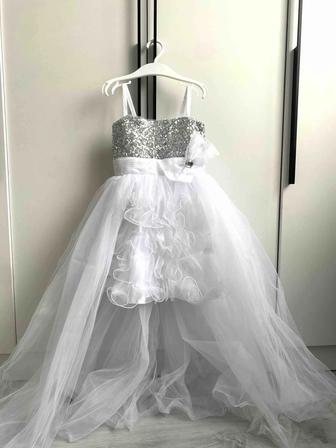 Детское бальное платье для девочки 6-7 лет