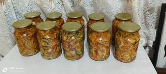 Домашные салаты в банках