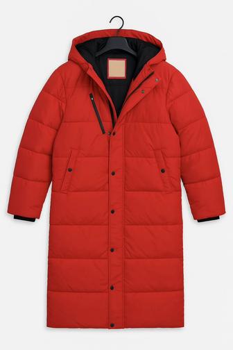 Куртка зимняя до колен