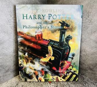 Harry Potter illustrated by Jim Kay, набор из пяти книг на Английском