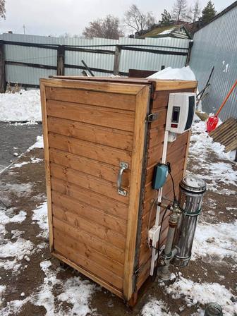 деревянная коптильня холодного копчения