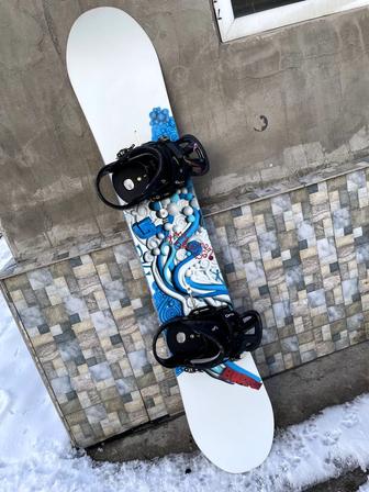 Сноуборд Burton jussi oksanen 156cm +burton cartel