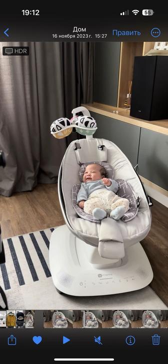 Продается электрокачеля 4moms MamaRoo в отличном состоянии