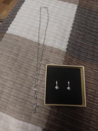 Серебряный набор