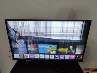 Телевизор LG 43 дюйма на запчасти