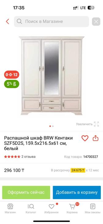 Шкаф для одежды Кентаки