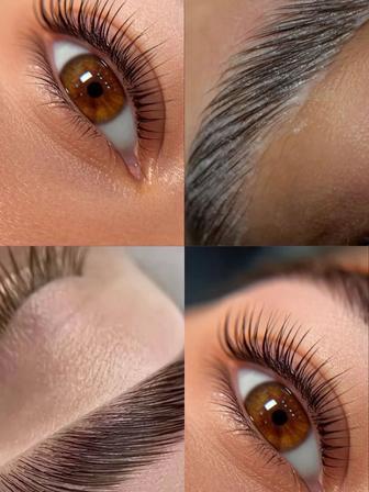 Ламинирование бровей и ресниц