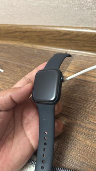 Смарт-часы Apple Watch 9 GPS M/L 45 мм синий-черный