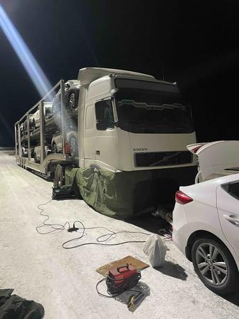 Отогрев фуры и спецтехники