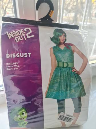 Digust Дух Хэллоуин наизнанку 2 отвращение костюм платье, шарф