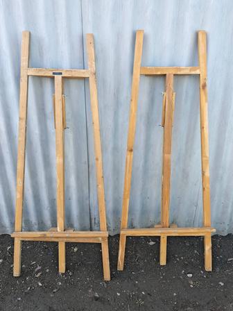 Мольберт фабричный 1 ШТ
Мощный, увесистый. Регулируемая высота 141 см