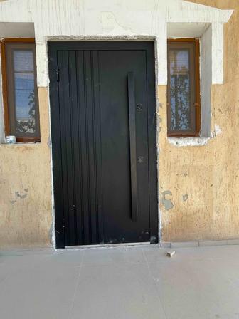 Установка выходной дверей