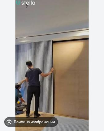 Евроремонт. Кафель. Бамбук панель