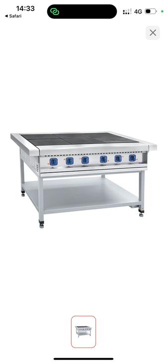 Продается 6ти конфорочная электрическая плита Abbat для общепита