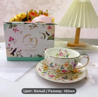 Посуда для дома . Чайные предметы . Чашка для чая.