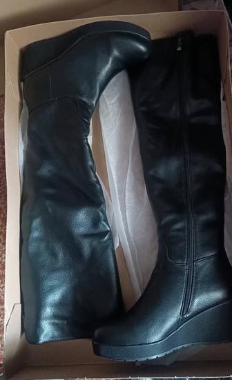 Сапоги новые ботфорты и др.