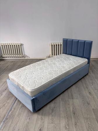 АКЦИЯ!!! Кровать односпальные с матрасом . Кровать со склада.