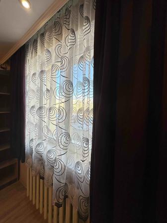 Шторы короткие блэкаут