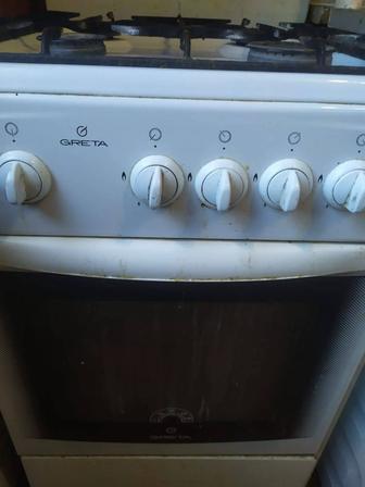 Отдам бесплатно газовую плиту б/у, самовывоз