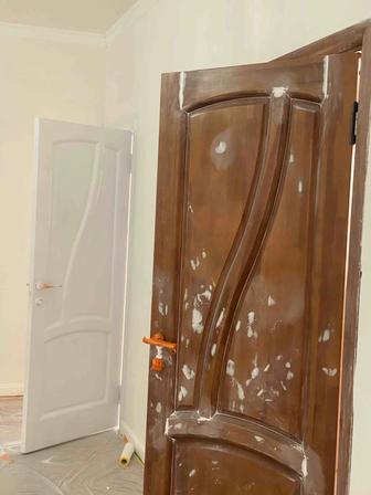 Покраска дверей