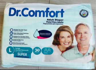 Подгузники для взрослых Dr. Comfort Large
SUPER L размер, 10 капель