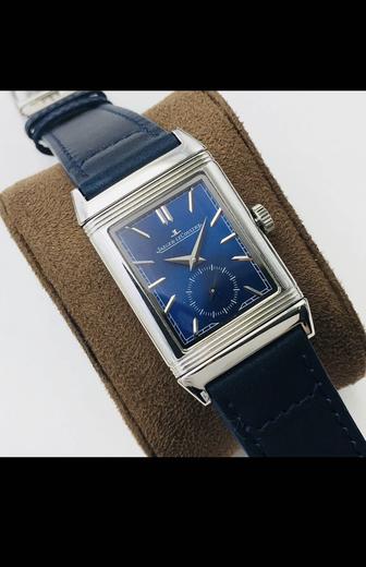 JAEGER-LECOULTRE REVERSO серебро Мужские часы