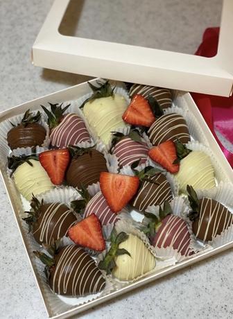 Клубника в шоколаде