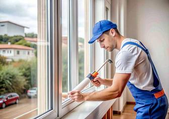 Утепление -Ремонт Окон-Дверей Пластиковых