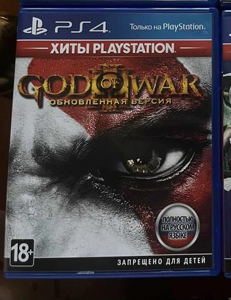 Диск на ps4 ( God of War III )