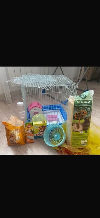 Продам клетку для хомяка