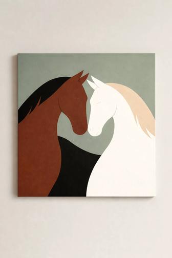 Парные картины для интерьера. Ручная работа, на заказ, масло, акрил