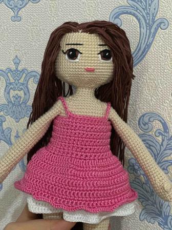 Мягкая вязаная игрушка