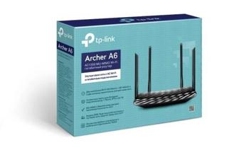 Tp-Link Archer A6 AC1350 Маршрутизатор Wifi Роутер Модем