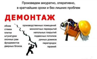 Профессиональные услуги Демонтажа