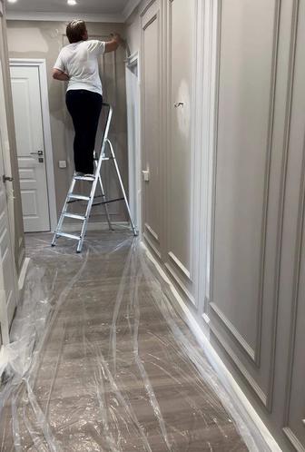 Косметический ремонт. Покраска эмульсией.