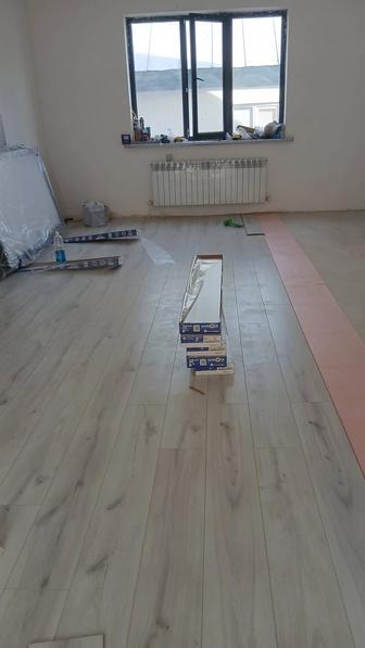 Наливной пол!мастер по установке ламината любого вида!а также установка пли